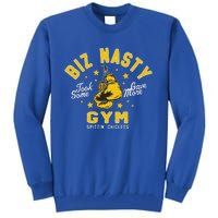 Biz Nasty Took Some Gave More Gym Spittin’ Chiclets Tall Sweatshirt