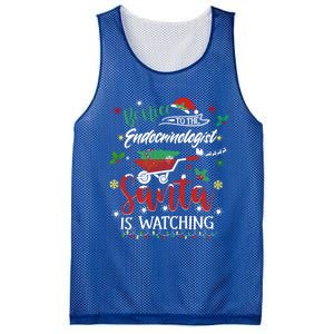 Be Nice To The Endocrinologists Christmas Hormone Doctor Pj Swea Mesh Reversible Basketball Jersey Tank