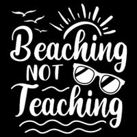 Beaching Not Teaching Summer Break Teacher 16 in Basic Backpack