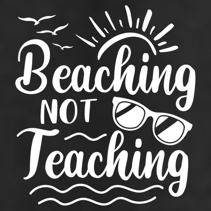 Beaching Not Teaching Summer Break Teacher Golf Towel