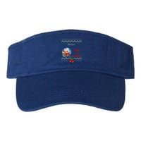 Be Nice To The Doctor Santa Is Watching Christmas Jobs Ugly Cool Gift Valucap Bio-Washed Visor