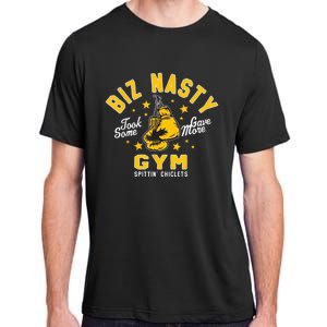 Biz Nasty Took Some Gave More Gym Spittin’ Chiclets Adult ChromaSoft Performance T-Shirt