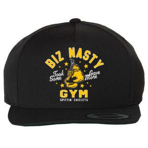 Biz Nasty Took Some Gave More Gym Spittin’ Chiclets Wool Snapback Cap