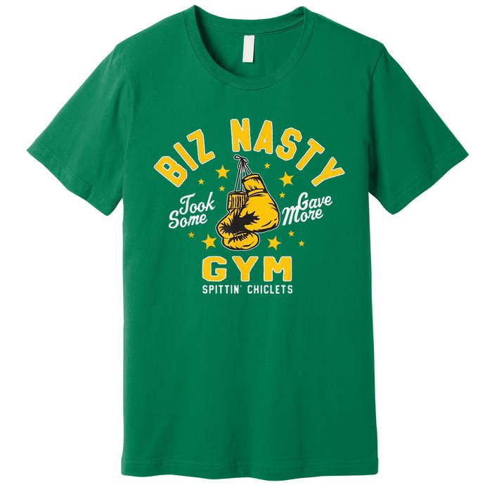 Biz Nasty Took Some Gave More Gym Spittin’ Chiclets Premium T-Shirt