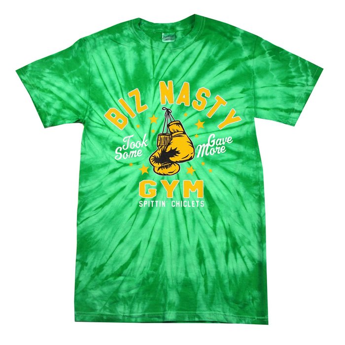 Biz Nasty Took Some Gave More Gym Spittin’ Chiclets Tie-Dye T-Shirt