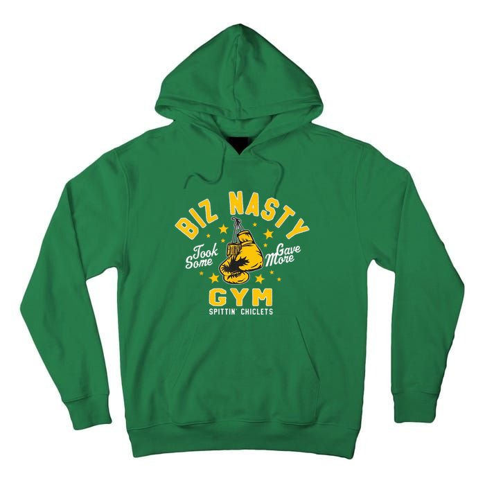 Biz Nasty Took Some Gave More Gym Spittin’ Chiclets Tall Hoodie