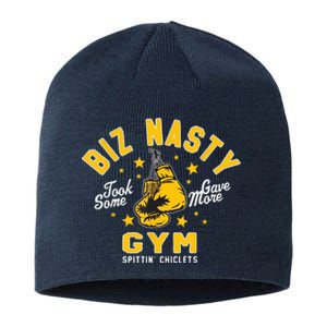 Biz Nasty Took Some Gave More Gym Spittin’ Chiclets Sustainable Beanie