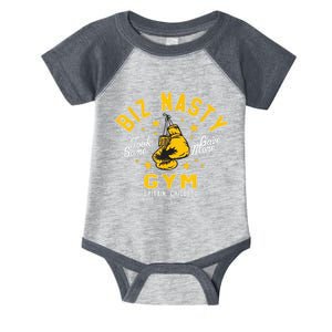 Biz Nasty Took Some Gave More Gym Spittin’ Chiclets Infant Baby Jersey Bodysuit