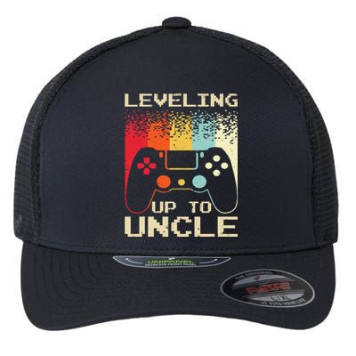 Best New Uncle For Soon To Be Uncle Nephew Gamer Flexfit Unipanel Trucker Cap