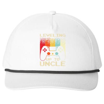 Best New Uncle For Soon To Be Uncle Nephew Gamer Snapback Five-Panel Rope Hat