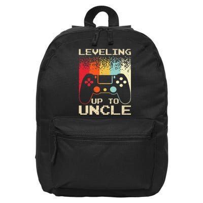 Best New Uncle For Soon To Be Uncle Nephew Gamer 16 in Basic Backpack