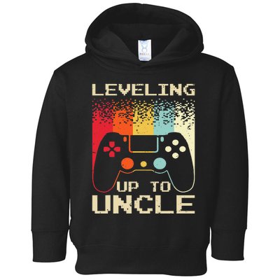 Best New Uncle For Soon To Be Uncle Nephew Gamer Toddler Hoodie