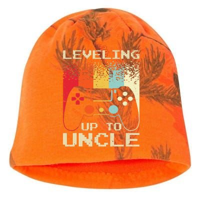 Best New Uncle For Soon To Be Uncle Nephew Gamer Kati - Camo Knit Beanie