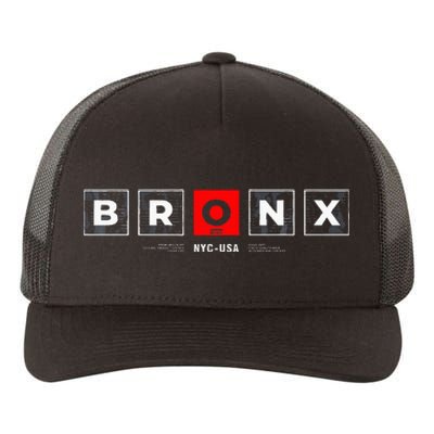 Bronx NYC USA Yupoong Adult 5-Panel Trucker Hat