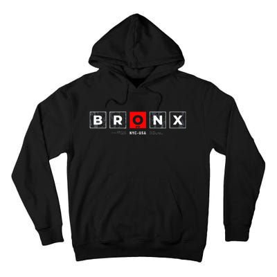 Bronx NYC USA Tall Hoodie