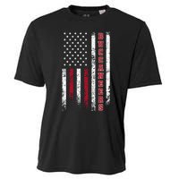 Buccaneers Name Vintage First Name Buccaneers Usa Flag Cooling Performance Crew T-Shirt