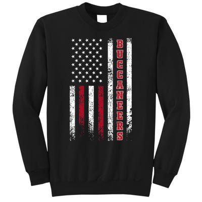 Buccaneers Name Vintage First Name Buccaneers Usa Flag Sweatshirt