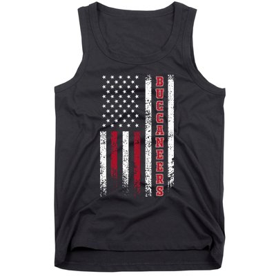 Buccaneers Name Vintage First Name Buccaneers Usa Flag Tank Top