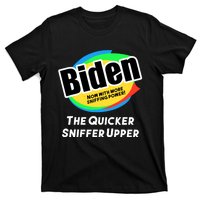 Biden Now With More Sniffing Power The Quicker Sniffer Upper T-Shirt