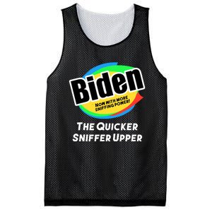 Biden Now With More Sniffing Power The Quicker Sniffer Upper Mesh Reversible Basketball Jersey Tank