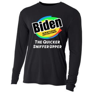 Biden Now With More Sniffing Power The Quicker Sniffer Upper Cooling Performance Long Sleeve Crew