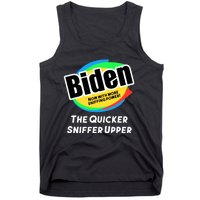 Biden Now With More Sniffing Power The Quicker Sniffer Upper Tank Top