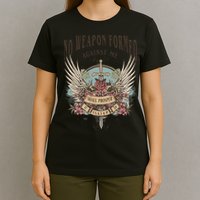 Boho No Weapon Formed Against Me Shall Prosper Christian T-Shirt
