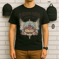 Boho No Weapon Formed Against Me Shall Prosper Christian T-Shirt