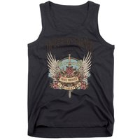 Boho No Weapon Formed Against Me Shall Prosper Christian Tank Top