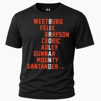 Birdland Names Westburg Felix Grayson Cedric Adley Gunnar Cooling Performance Crew T-Shirt