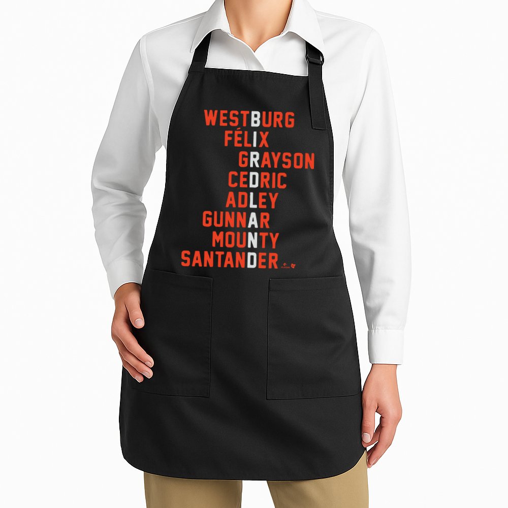 Birdland Names Westburg Felix Grayson Cedric Adley Gunnar Apron