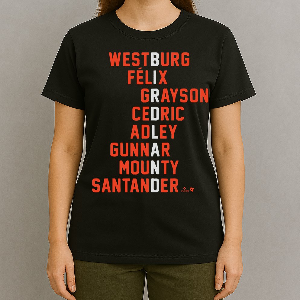 Birdland Names Westburg Felix Grayson Cedric Adley Gunnar T-Shirt