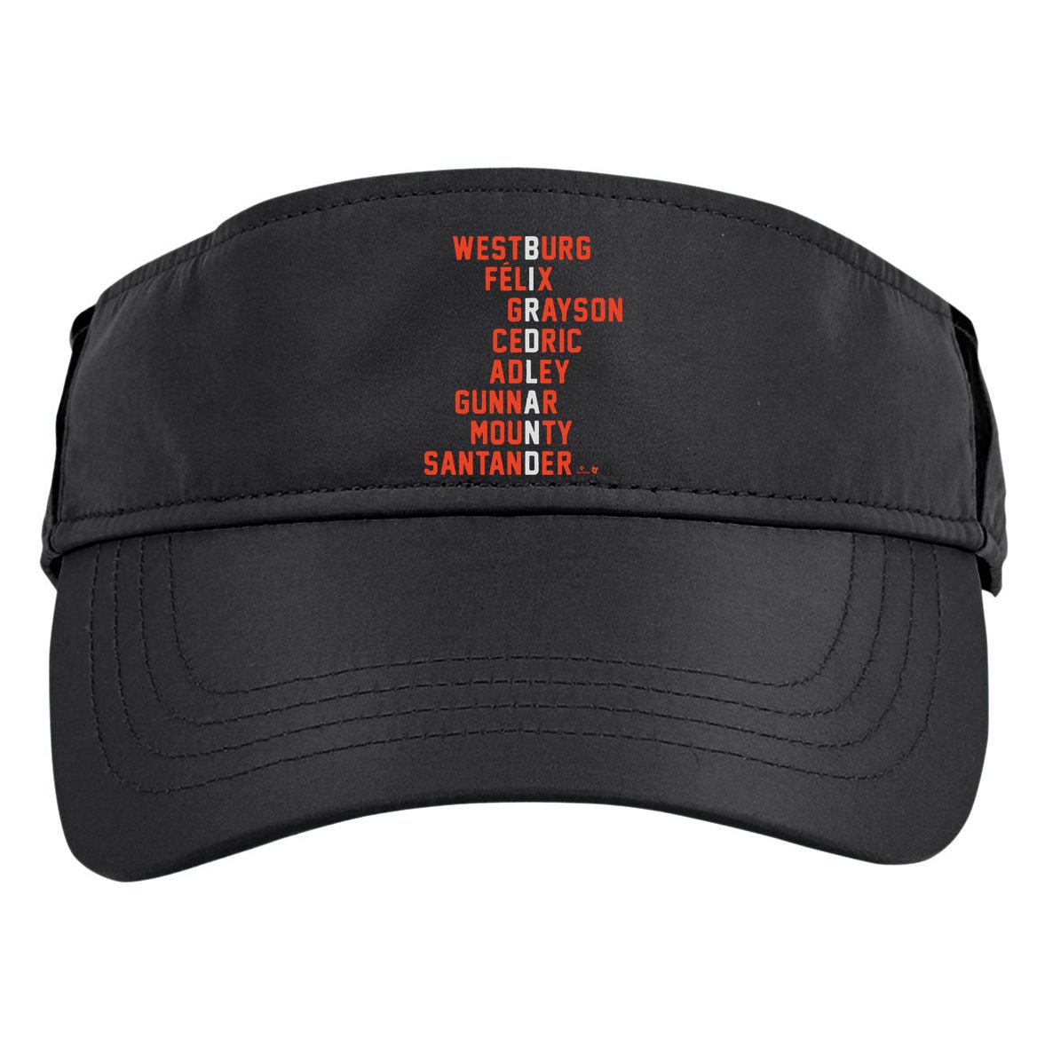 Birdland Names Westburg Felix Grayson Cedric Adley Gunnar Adult Drive Performance Visor