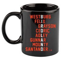 Birdland Names Westburg Felix Grayson Cedric Adley Gunnar 11oz C Handle Ceramic Mug