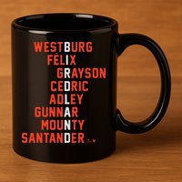 Birdland Names Westburg Felix Grayson Cedric Adley Gunnar 11oz C Handle Ceramic Mug