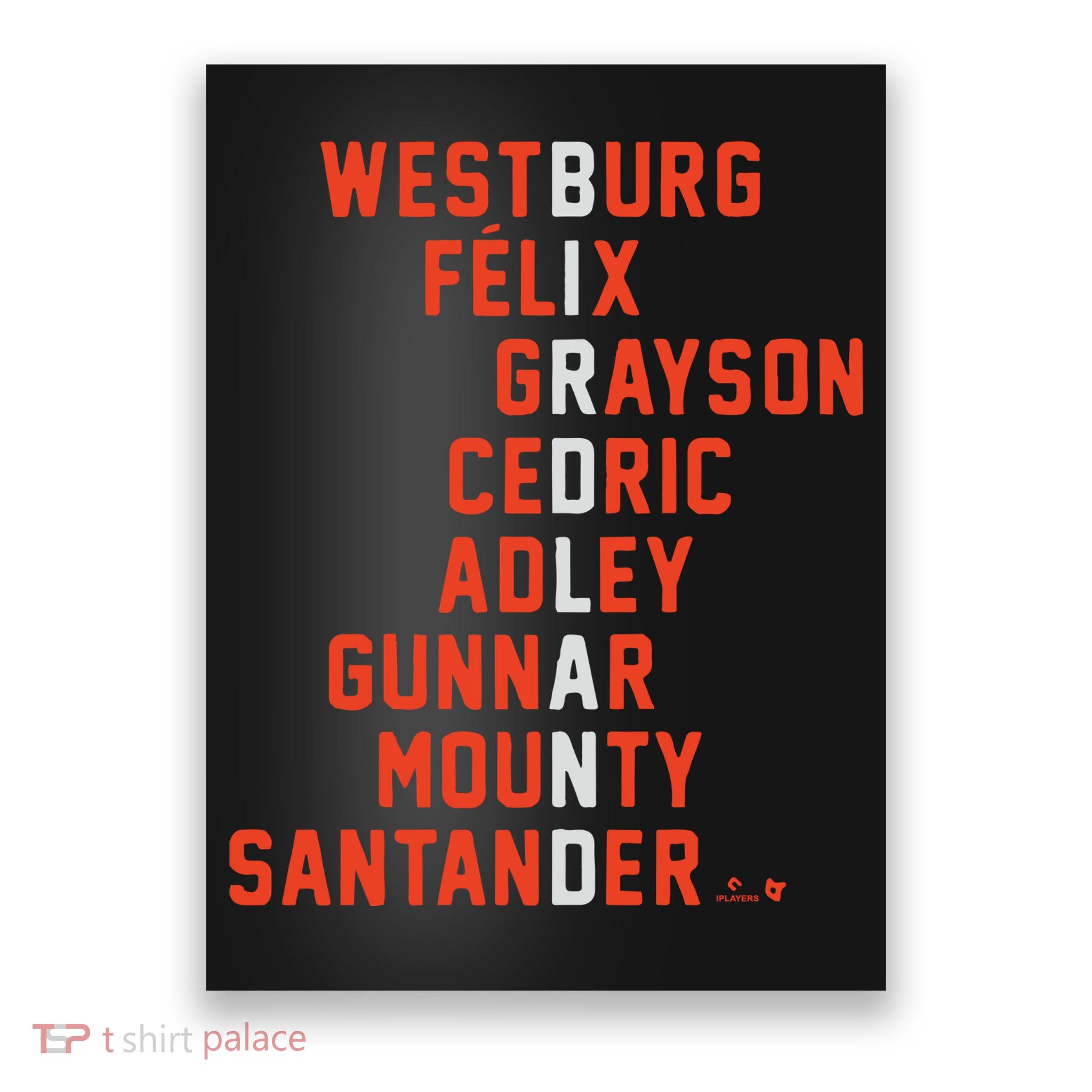 Birdland Names Westburg Felix Grayson Cedric Adley Gunnar Poster