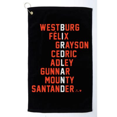 Birdland Names Westburg Felix Grayson Cedric Adley Gunnar Golf Towel