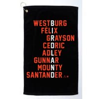 Birdland Names Westburg Felix Grayson Cedric Adley Gunnar Golf Towel