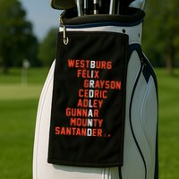 Birdland Names Westburg Felix Grayson Cedric Adley Gunnar Golf Towel