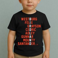 Birdland Names Westburg Felix Grayson Cedric Adley Gunnar Toddler T-Shirt