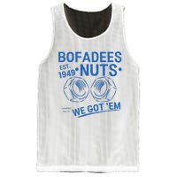 Bofadees Nuts We Got Em Quote Mesh Reversible Basketball Jersey Tank