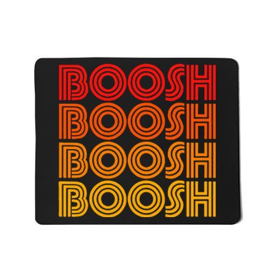 Booosh Noise Word Silly Goofy Weird Odd Fan Love Mousepad