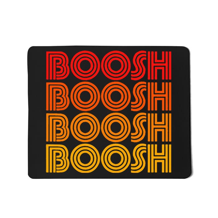 Booosh Noise Word Silly Goofy Weird Odd Fan Love Mousepad