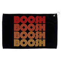 Booosh Noise Word Silly Goofy Weird Odd Fan Love Grommeted Golf Towel