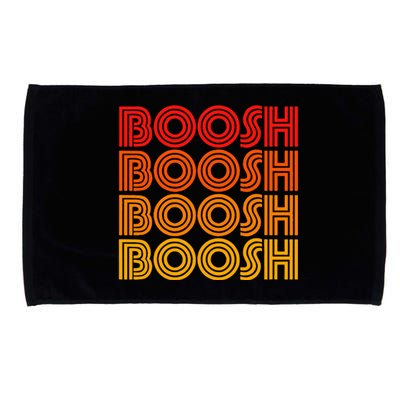 Booosh Noise Word Silly Goofy Weird Odd Fan Love Microfiber Hand Towel