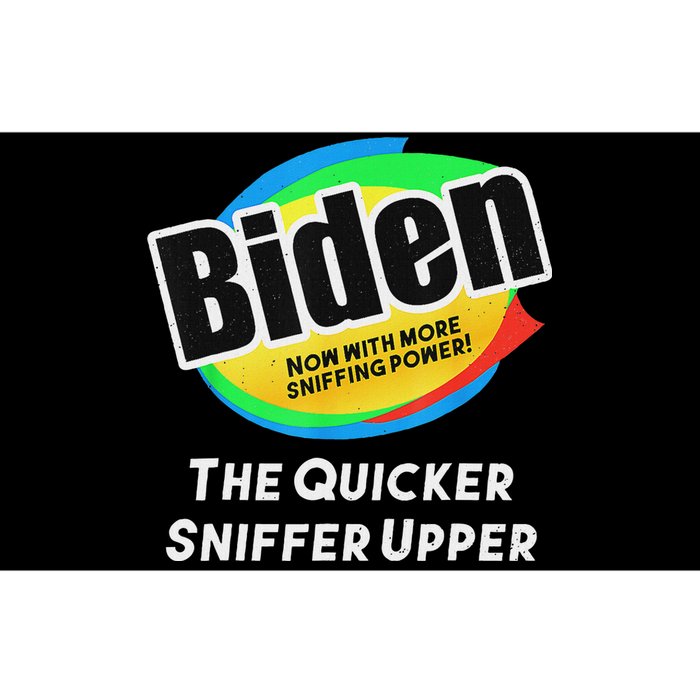 Biden Now With More Sniffing Power Satirical Design Bumper Sticker