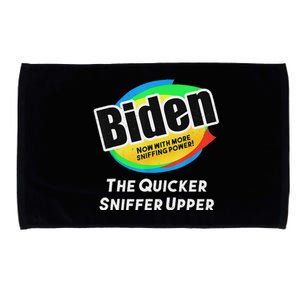 Biden Now With More Sniffing Power Satirical Design Microfiber Hand Towel