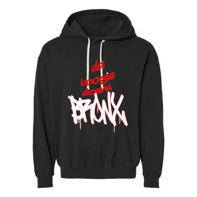 Bronx New York Da Boogie Down Bronx Garment-Dyed Fleece Hoodie