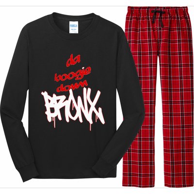 Bronx New York Da Boogie Down Bronx Long Sleeve Pajama Set