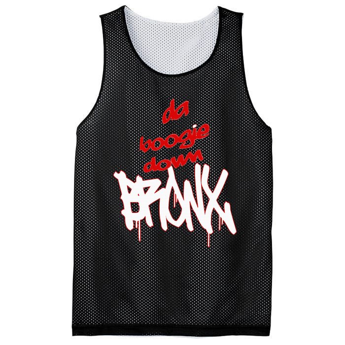 Bronx New York Da Boogie Down Bronx Mesh Reversible Basketball Jersey Tank